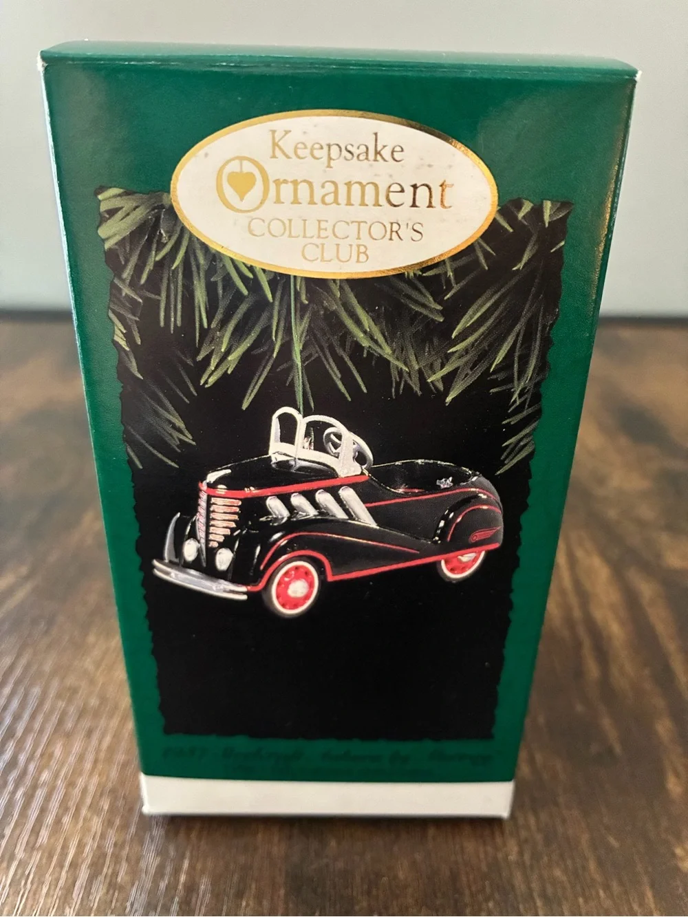 Hallmark 1996 Keepsake Ornament 1937 Steelcraft Auburn by Murray